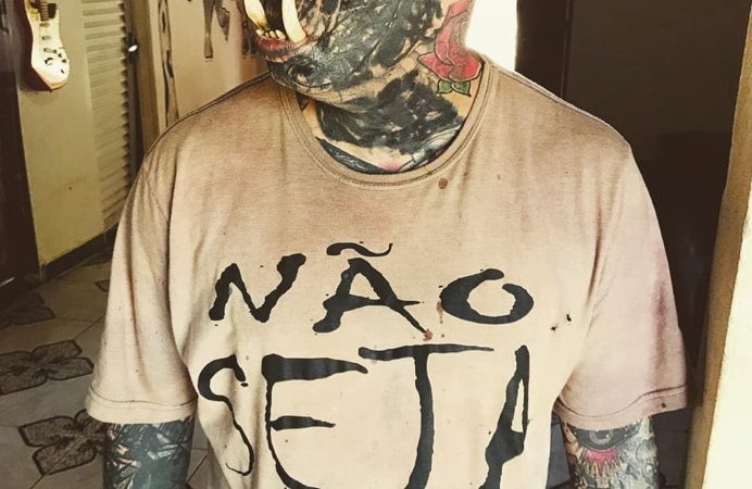 Татуировщик из Бразилии превратил себя в Орка