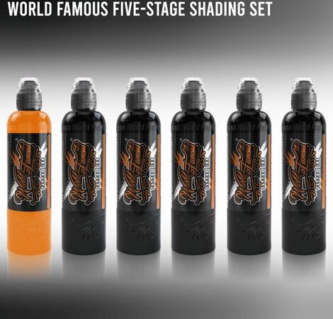 Набор для шейдинга World Famous 5 Stage Shading Set: Максимум возможностей для профессионалов